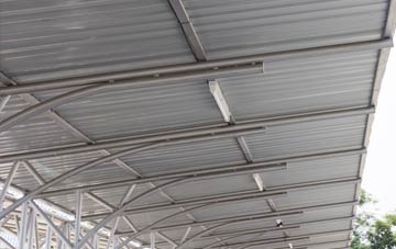 installing Burntheath metal roofing